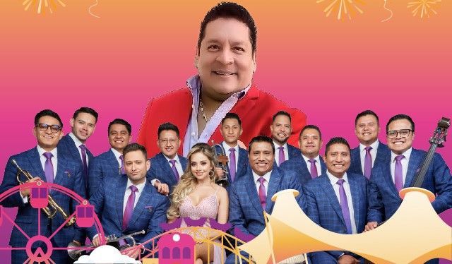 Los Ángeles de Charly y La Sonora Santanera en el teatro del pueblo de la Feria Pachuca 2024